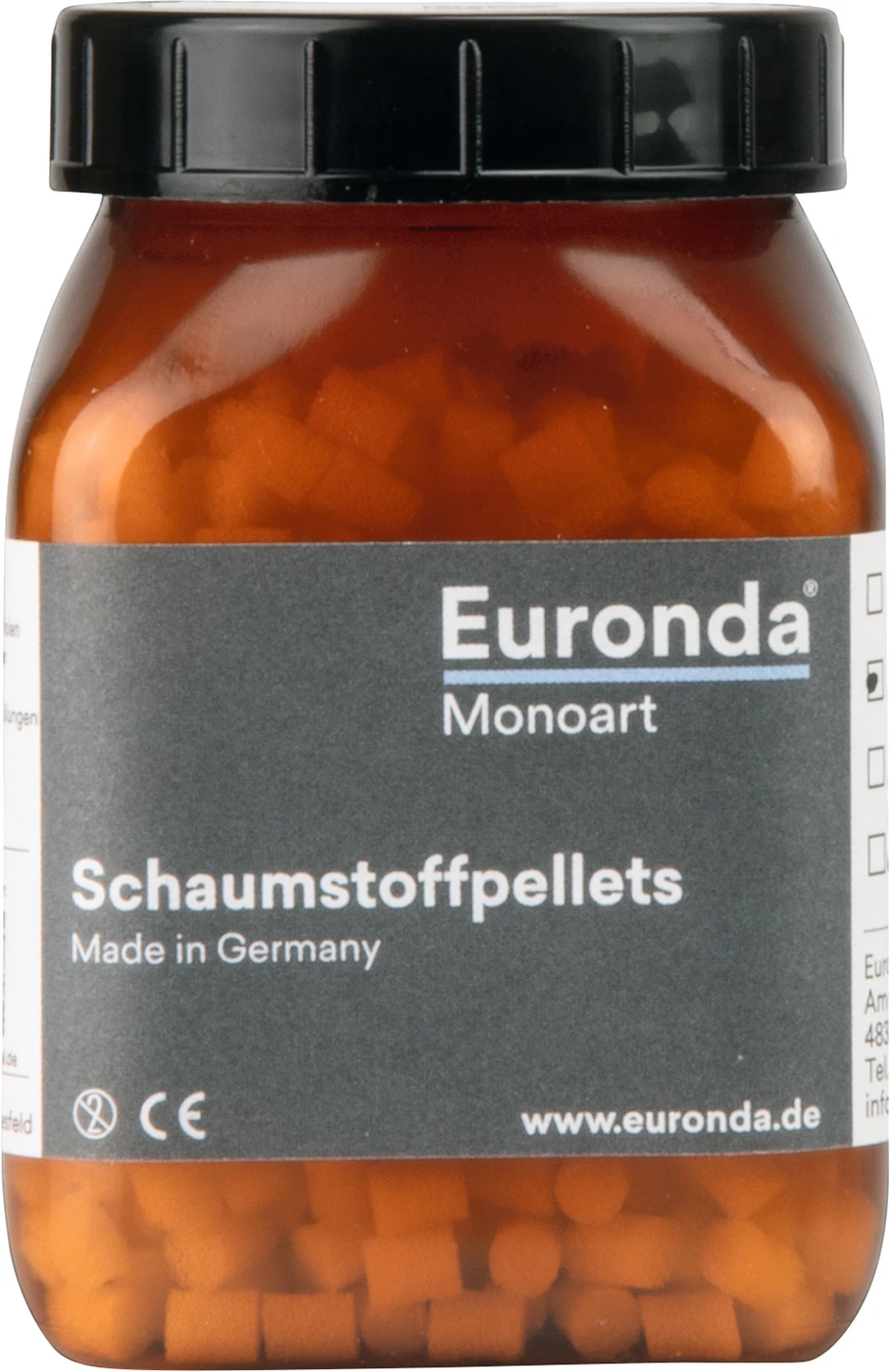 Monoart Schaumstoffpellets Dose 500 Stück rund, Ø 8 mm, Größe 3