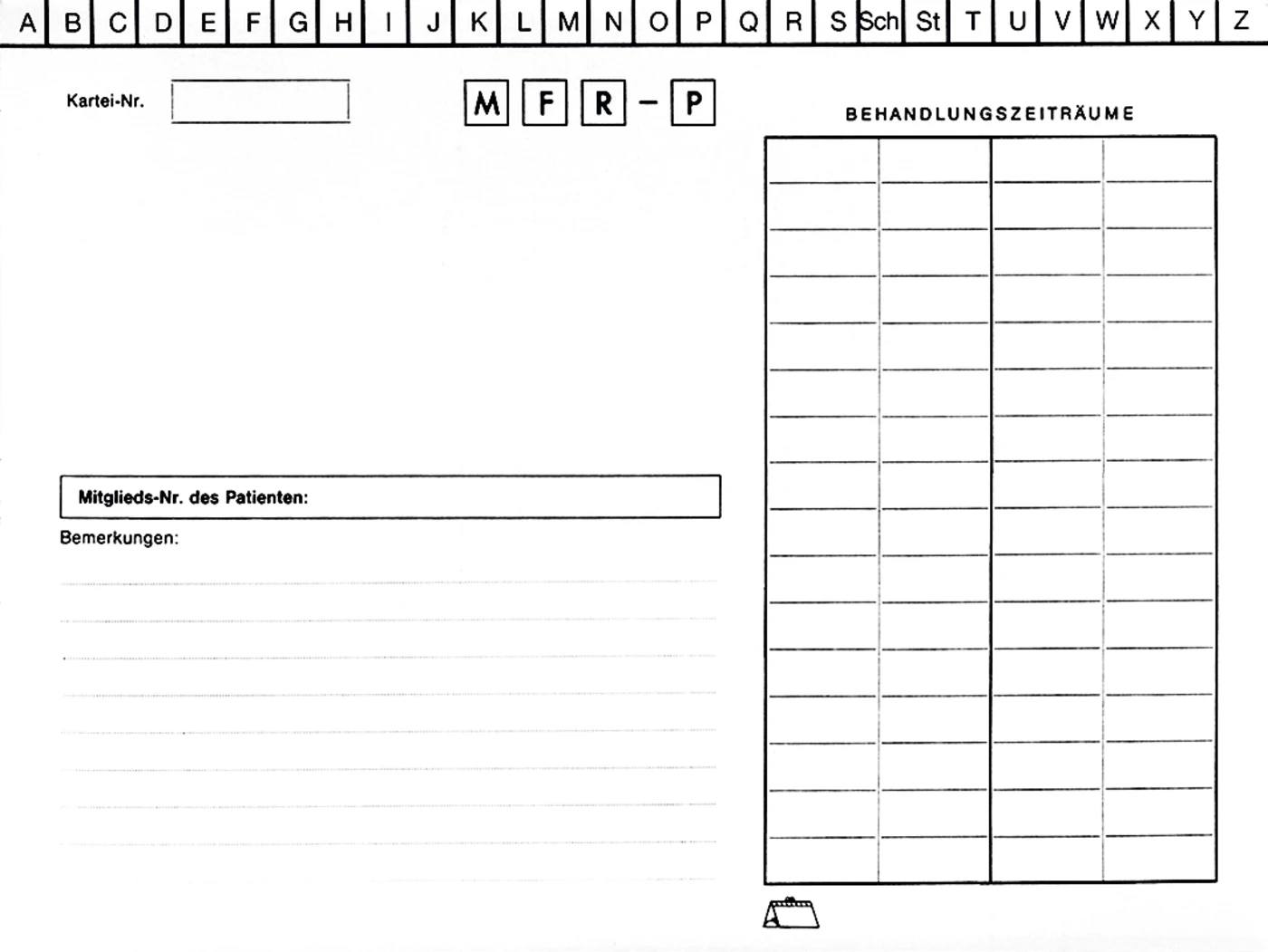 System Karteikarten für Adrema Karton 200 Stück weiß