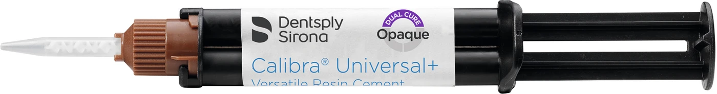 Calibra® Universal+ Packung 2 x 4,5 g opaque, 20 Mixing Tips