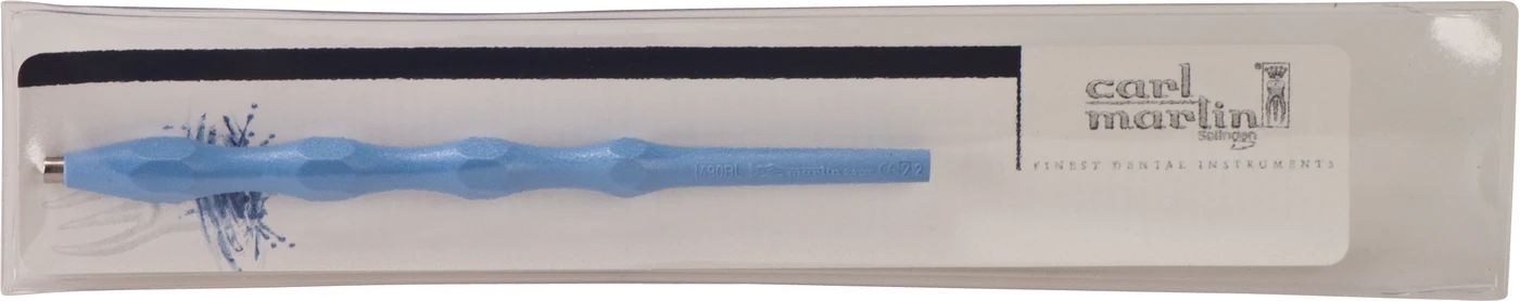 Mundspiegelgriffe Colori Stück blau