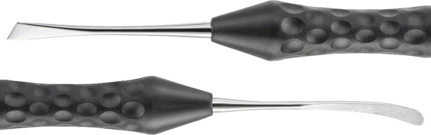 Raspatorien Stück Dental, gewinkelt, gerade, 165 mm