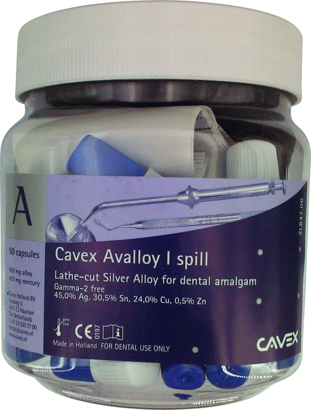 Cavex Avalloy Packung 50 Stück Nr. I