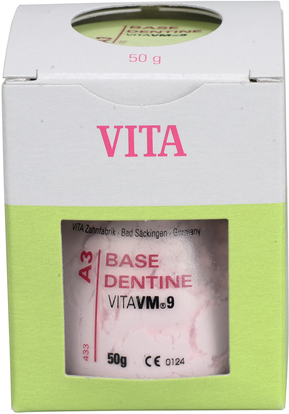 VITA VM® 9 classical A1-D4® Dose 50 g Pulver base dentine A3