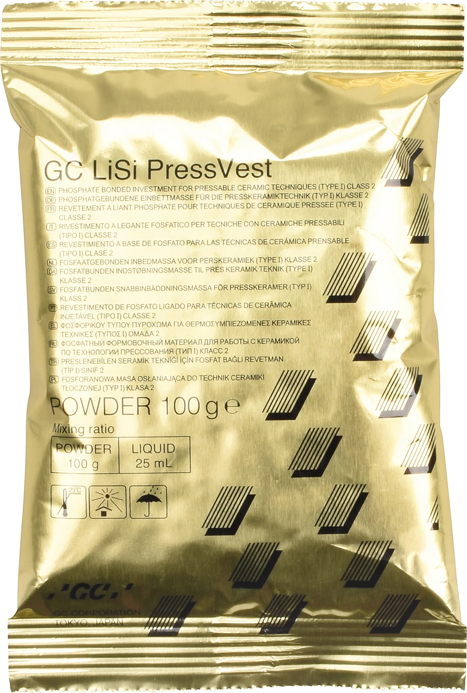 GC LiSi PressVest Karton 60 x 100 g Beutel