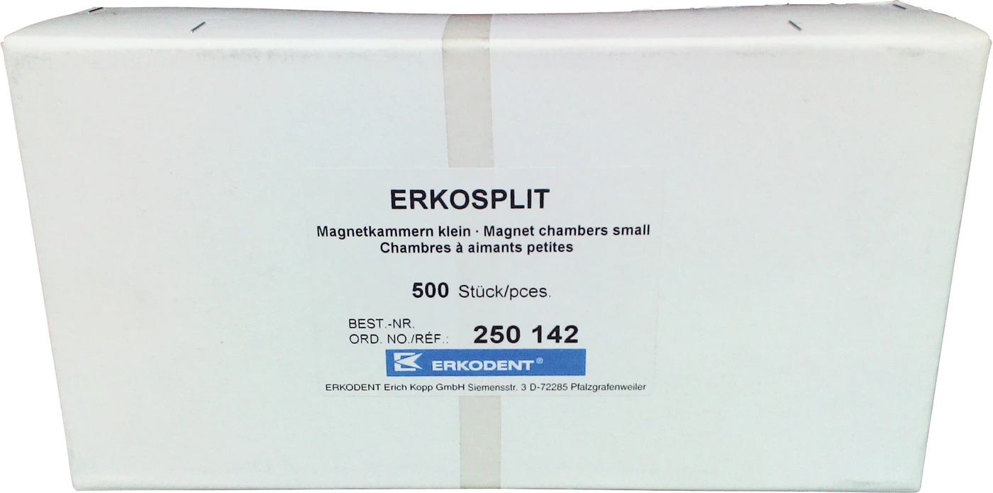 ERKOSPLIT II Packung 500 Magnetkammern klein