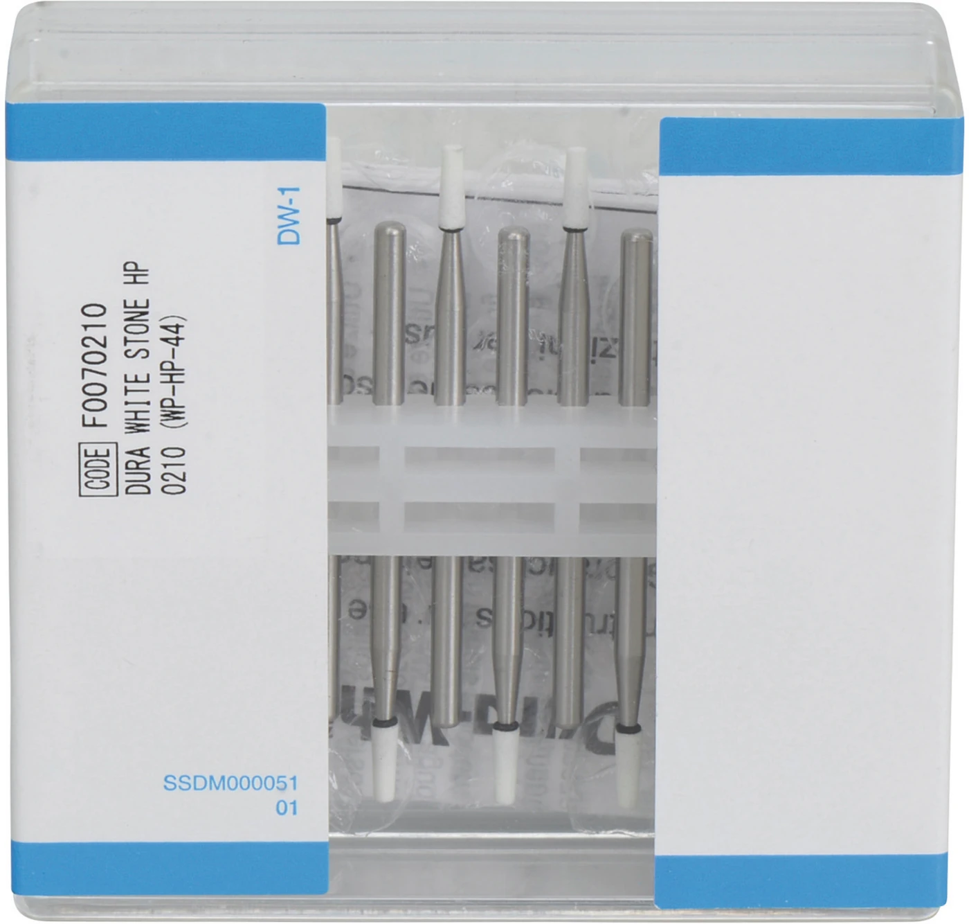 Dura-White-Steine Packung 12 Stück TC1, HP, ISO 020 Dura-White-Steine Packung 12 Stück TC1, HP, ISO 020