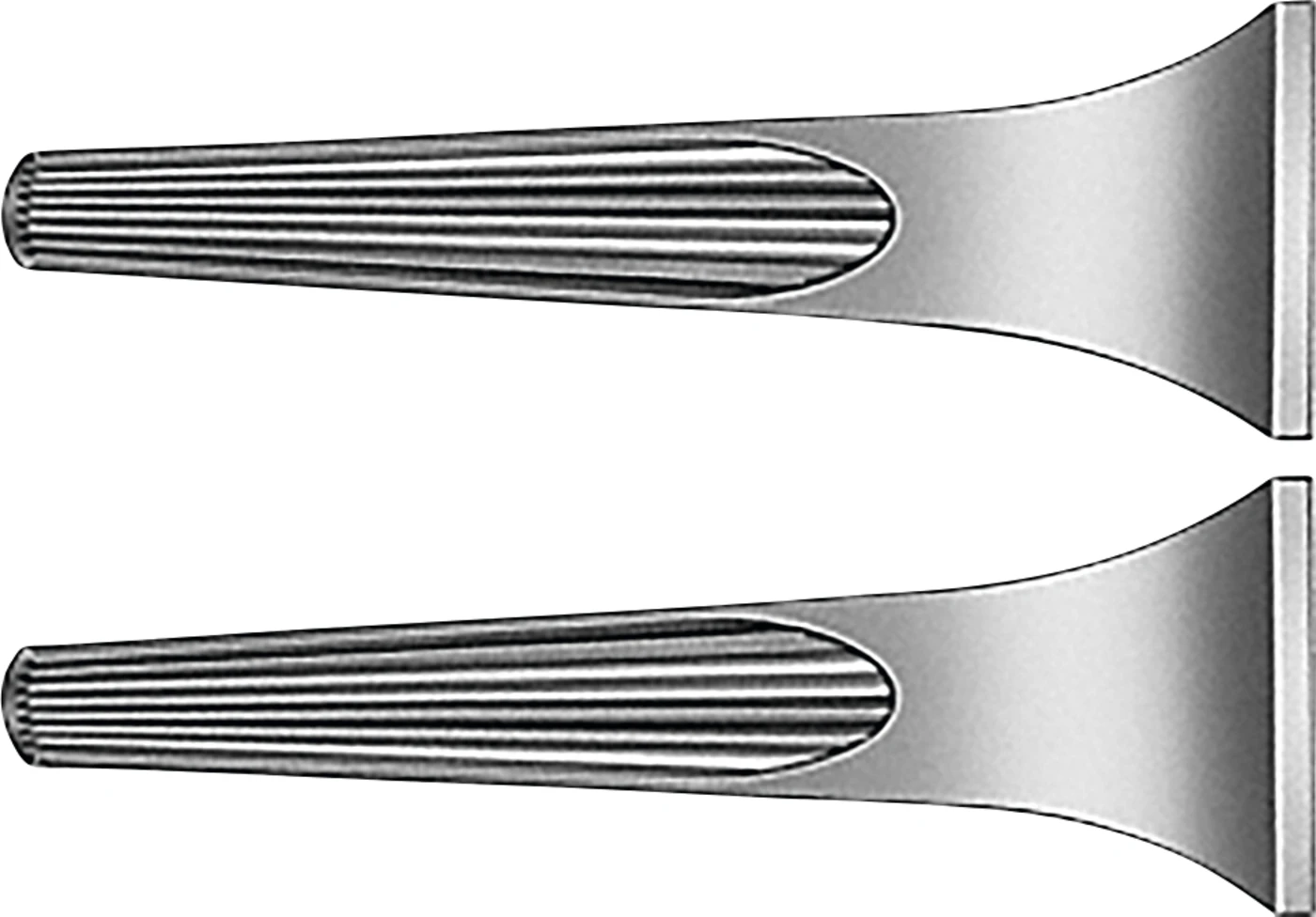 Anatomica-Zahnzange nach Feiner Stück DG729R, für untere Wurzeln, mit besonders langem Maul