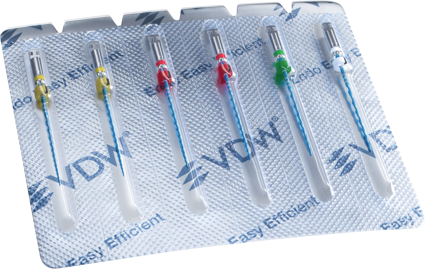 Reciproc® Minima NiTi-Feilen Sortiment 6 Stück 31 mm, Größe ( 2 x R20, 2 x R25, 1 x R35, 1 x R45)