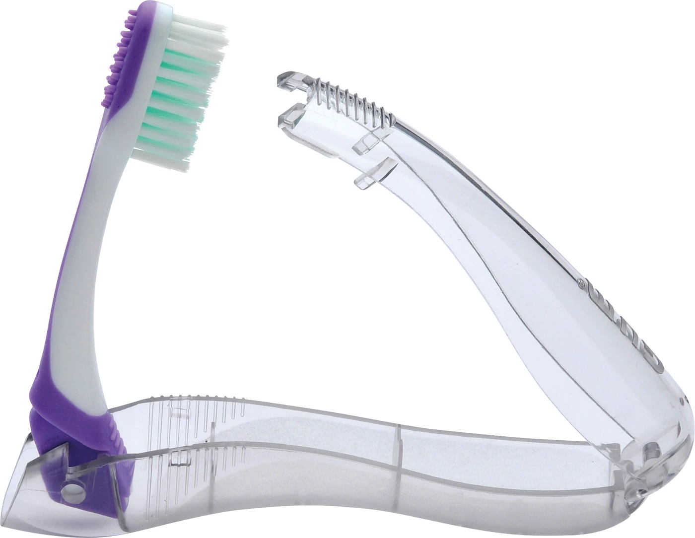 GUM® ORTHO Reisezahnbürste Stück Reisezahnbürste weich, V-Schnitt