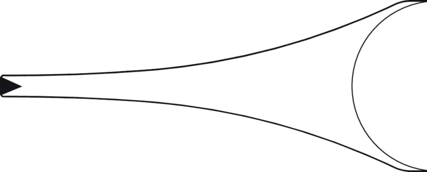 Feine Chirurgische Pinzette Ergoplant Stück 120 mm