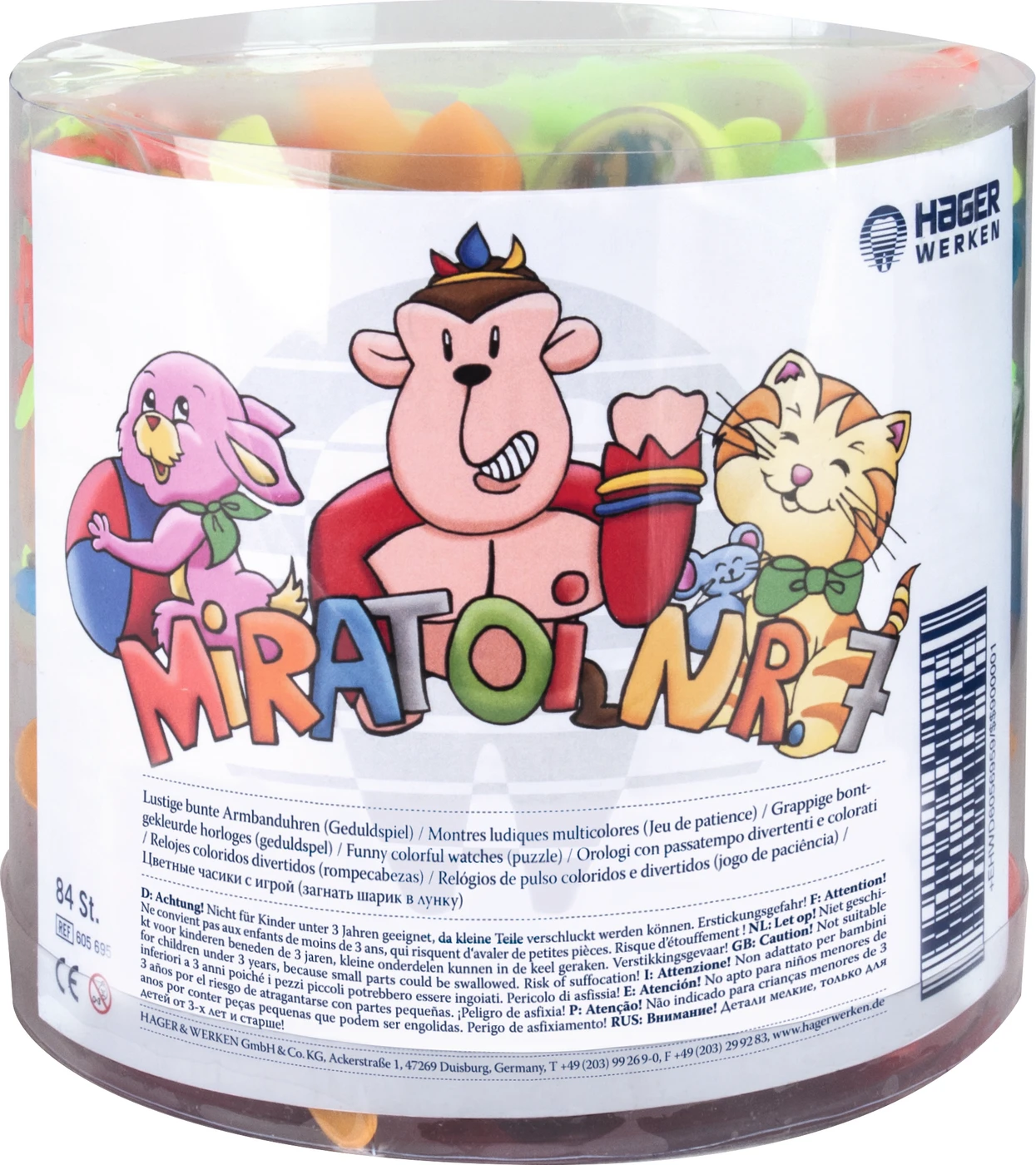 Miratoi® Nr. 7 Armbanduhr Packung 80 Stück