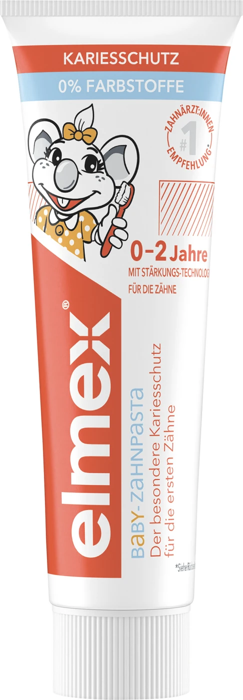 elmex® Baby-Zahnpasta Tube 50 ml 0-2 Jahre