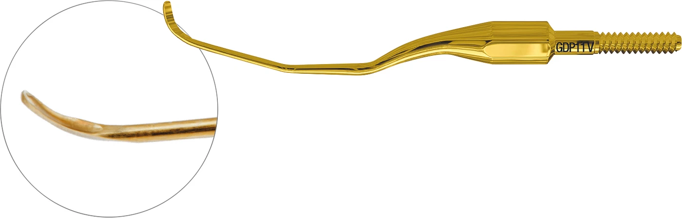 Glacier™ Quik-Tips™ - Gracey +3 - Deep Pocket Stück Figur 11, XP² Technology™, ohne Griff