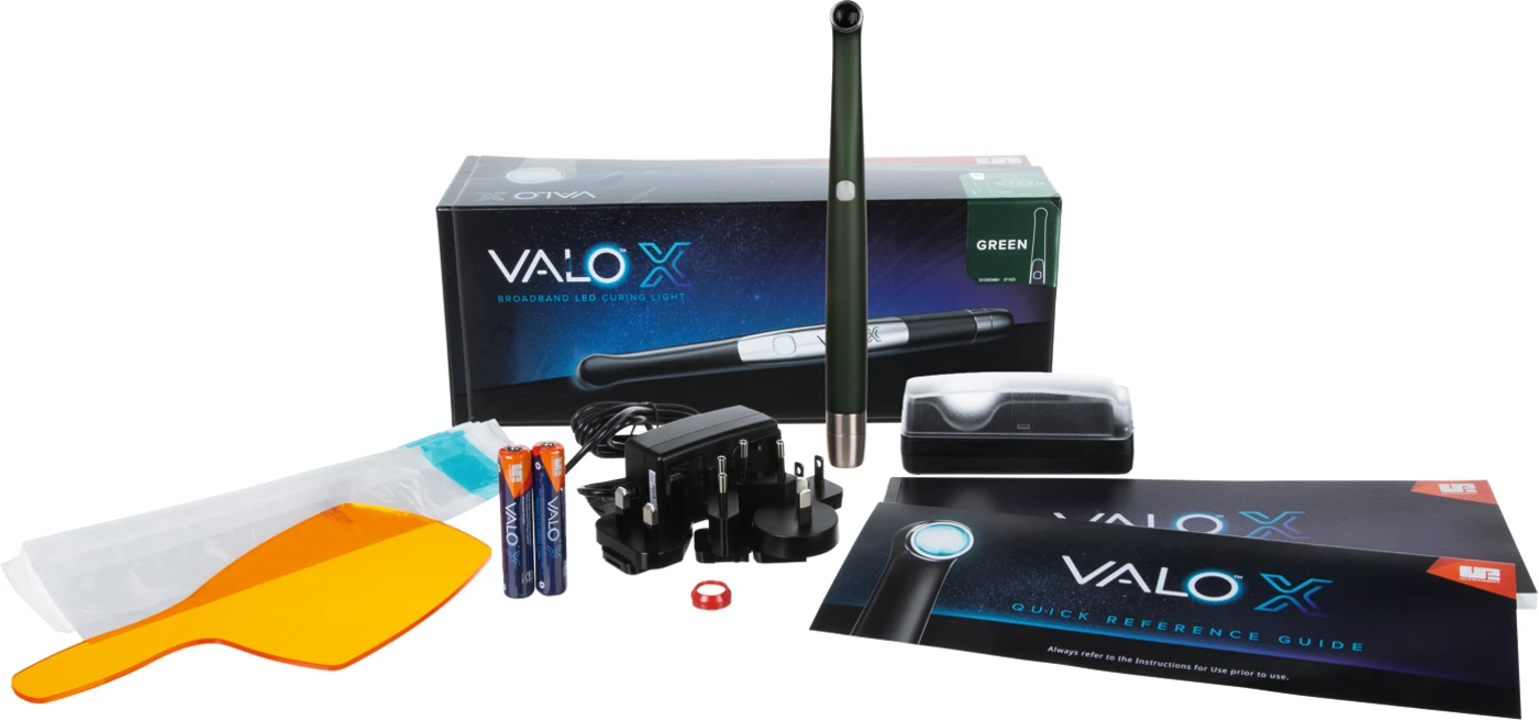 VALO™ X Nebula Green Kit VALO X LED-Polymerisationsleuchte inklusive Zubehör
