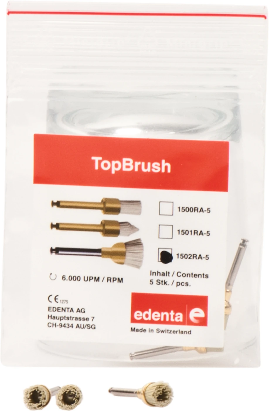 TopBrush Packung 5 Stück ISO 070, RA, Kelch