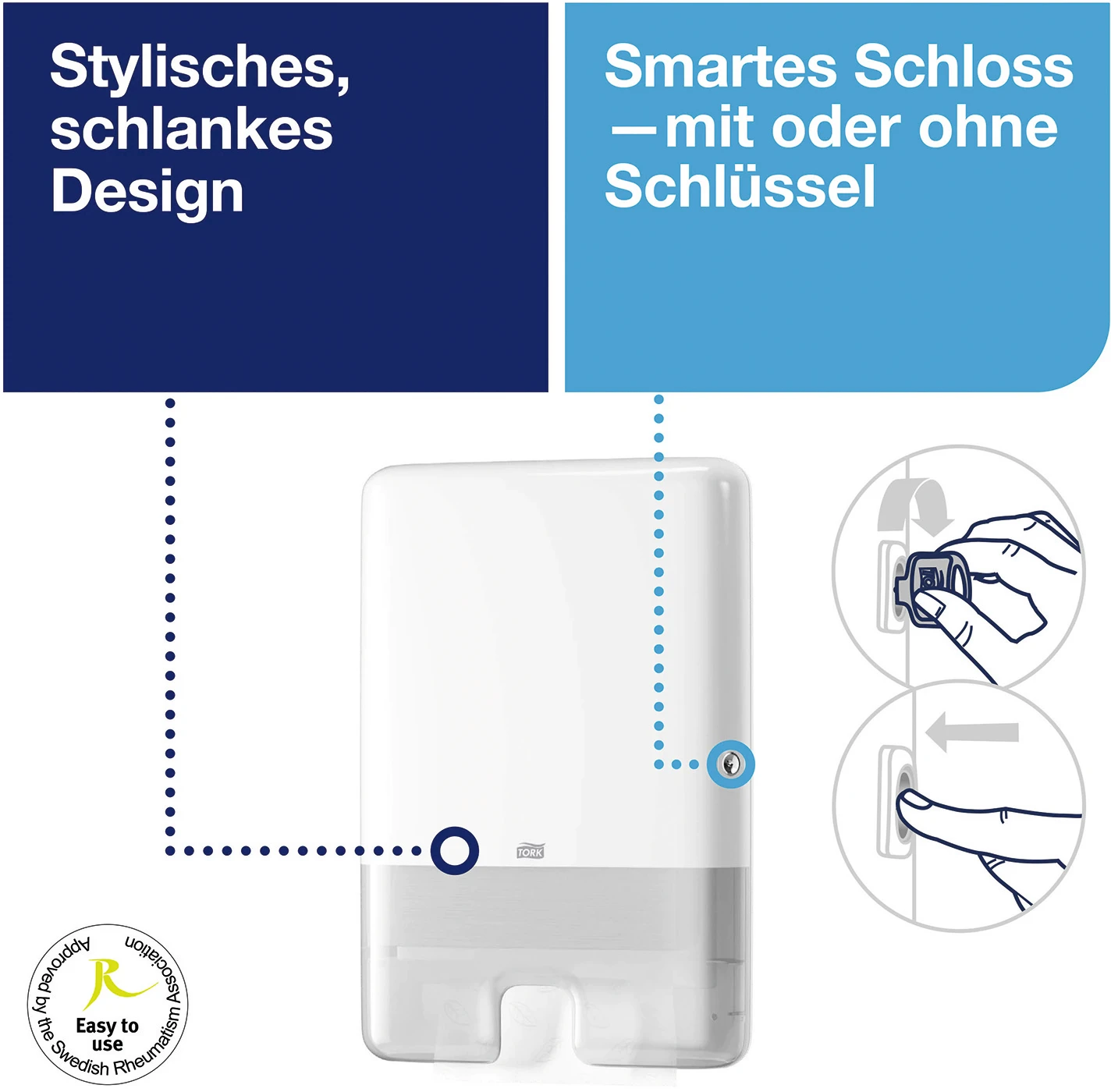 TORK® Xpress® Handtuchspender Stück weiß