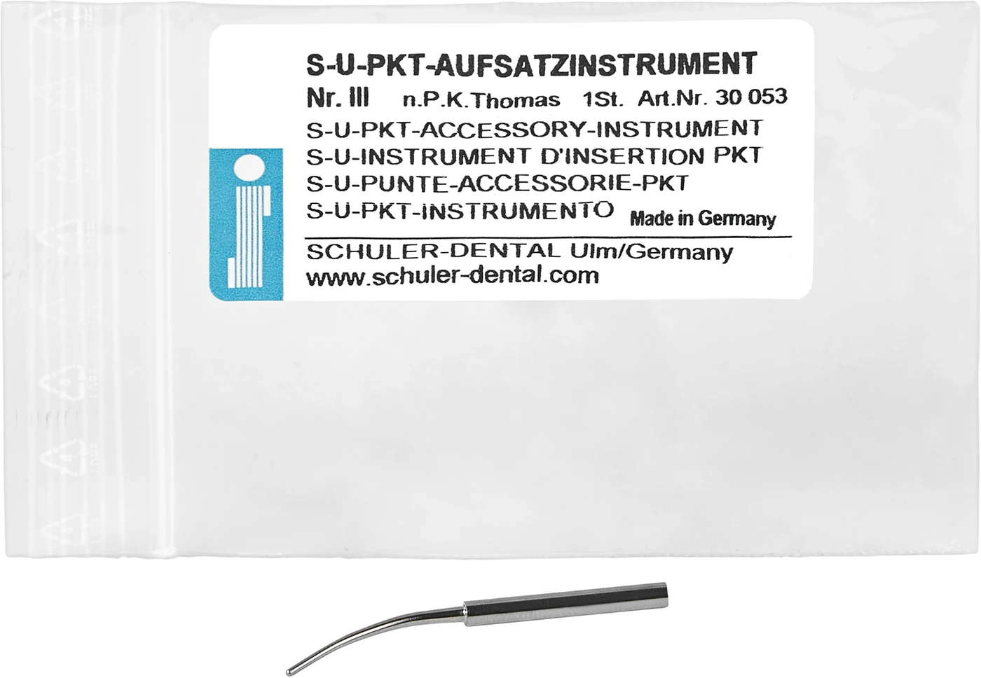 S-U-PKT-Aufsatzinstrumente Stück Nr. III