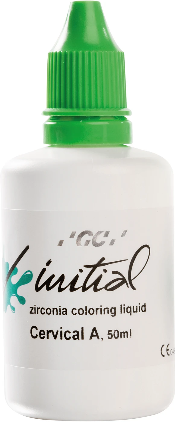 GC Initial™ Zirconia Coloring Liquid Flasche 50 ml Liquid cervical A ...