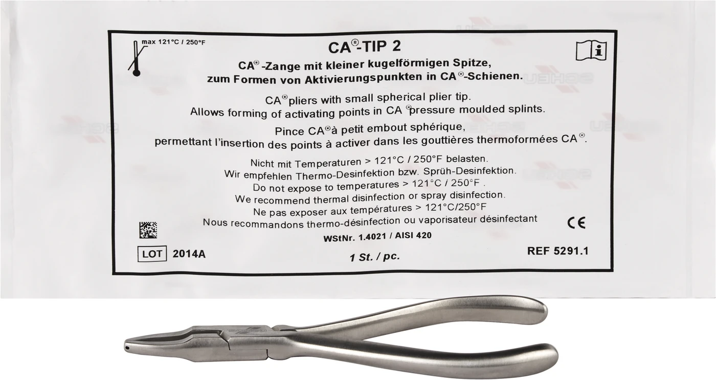 CA® TIP 2 Stück kleine, kugelförmige Spitze, Ø 1 mm