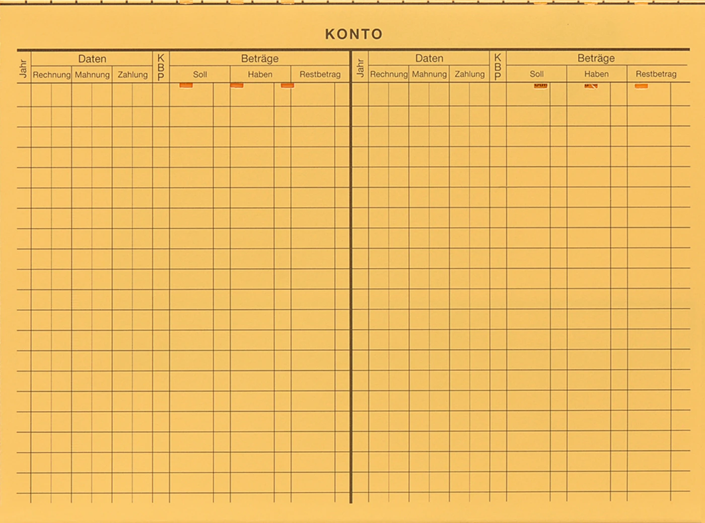 System Karteikarten A5 Packung 200 Stück gelb