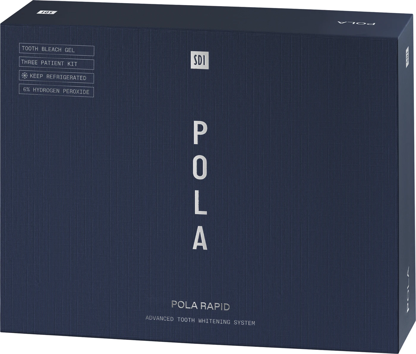 BLEACH INTRO KOSMETIK KIT Kit 1 Pola Rapid 6% 3 Spritzen Kit, 3 Pola Light 6% HP, 1 Radii Xpert LED, Zubehör