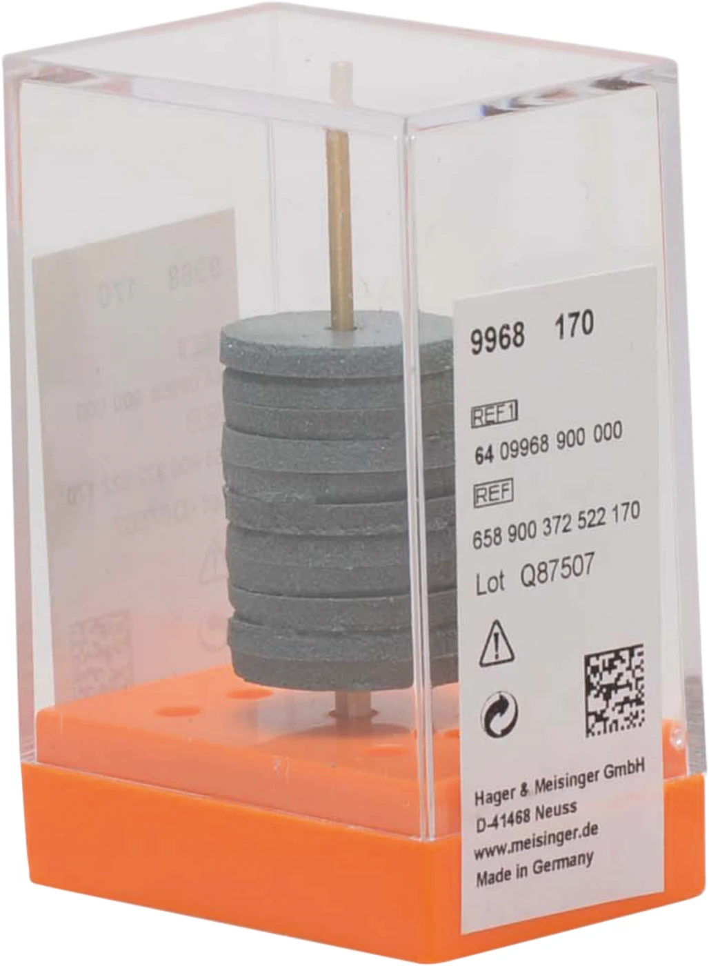Universalpolierer 9968 Packung 10 Stück unmontiert, grün, Figur 372, 2 mm, ISO 170