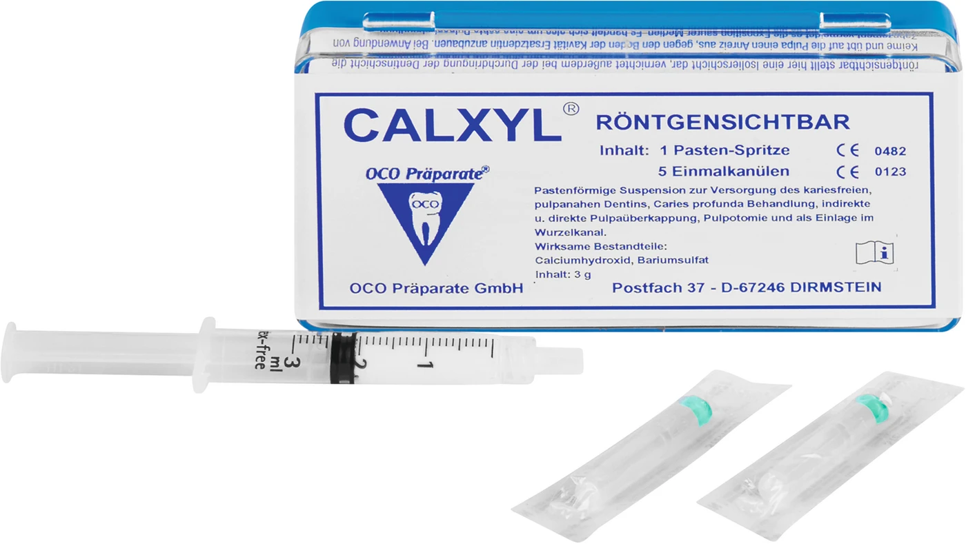 CALXYL® Spritze 3 g Paste blau Röntgensichtbar