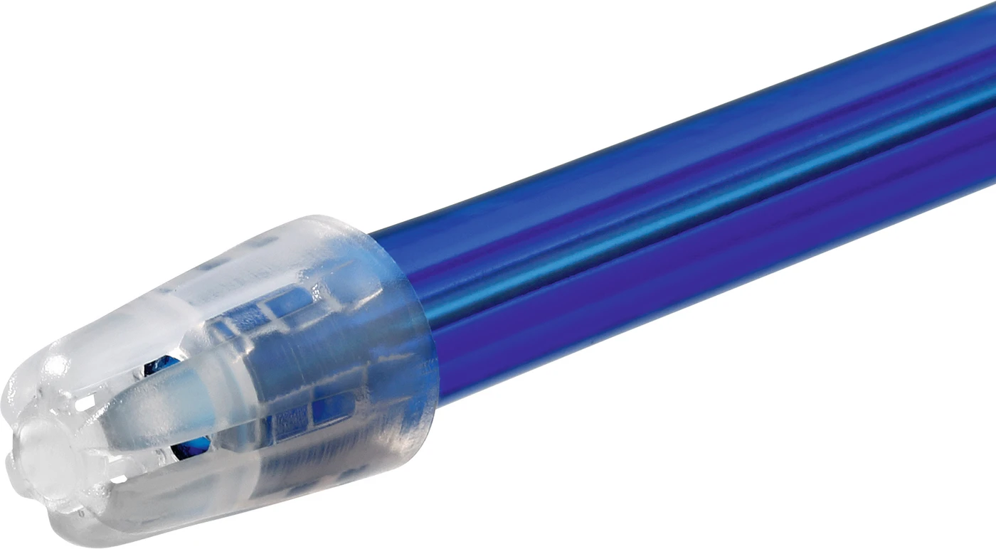 TOP FLEX Speichelsauger Packung 100 Stück dunkelblau