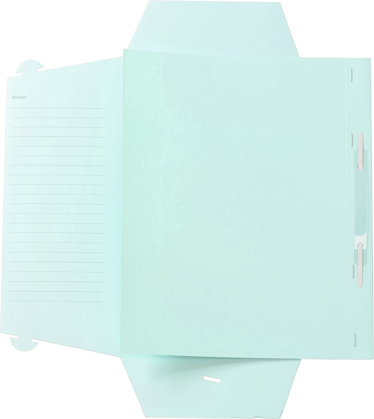 Karteimappe A4 Universal Packung 100 Stück blau