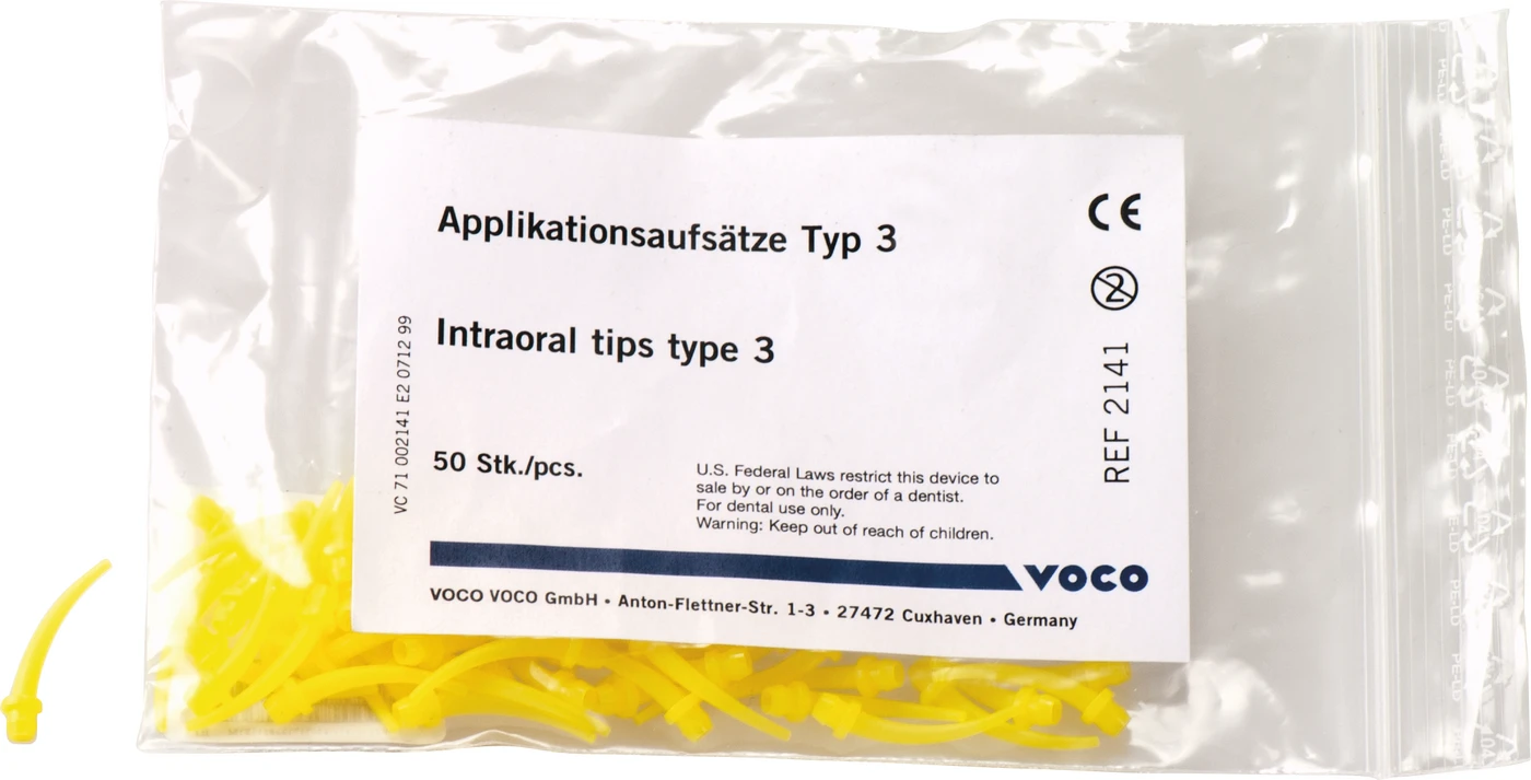 Applikationsaufsätze Typ 3 Packung 50 Aufsätze Applikationsaufsätze Typ 3 Packung 50 Aufsätze