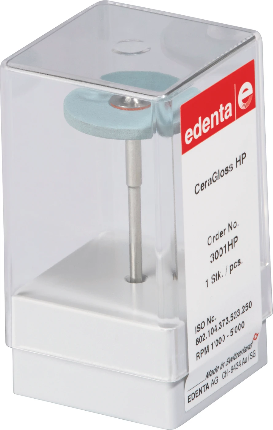 CeraGloss Stück blau mittelgrob, HP, Figur 373, 2 mm, ISO 250