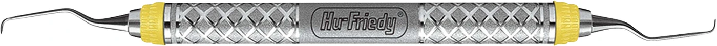 Küretten Gracey Mini Five EverEdge™ 2.0 Stück Figur 5/6, oral/labial, Griff #9, gelb