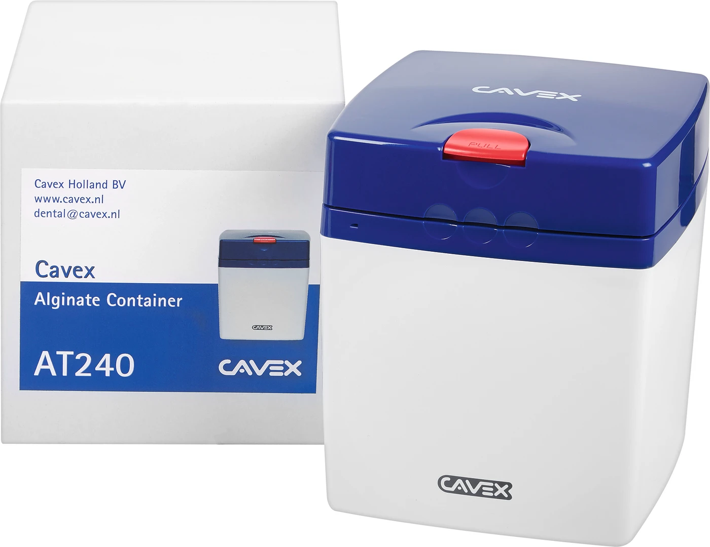 Cavex Alginate Container Stück blau