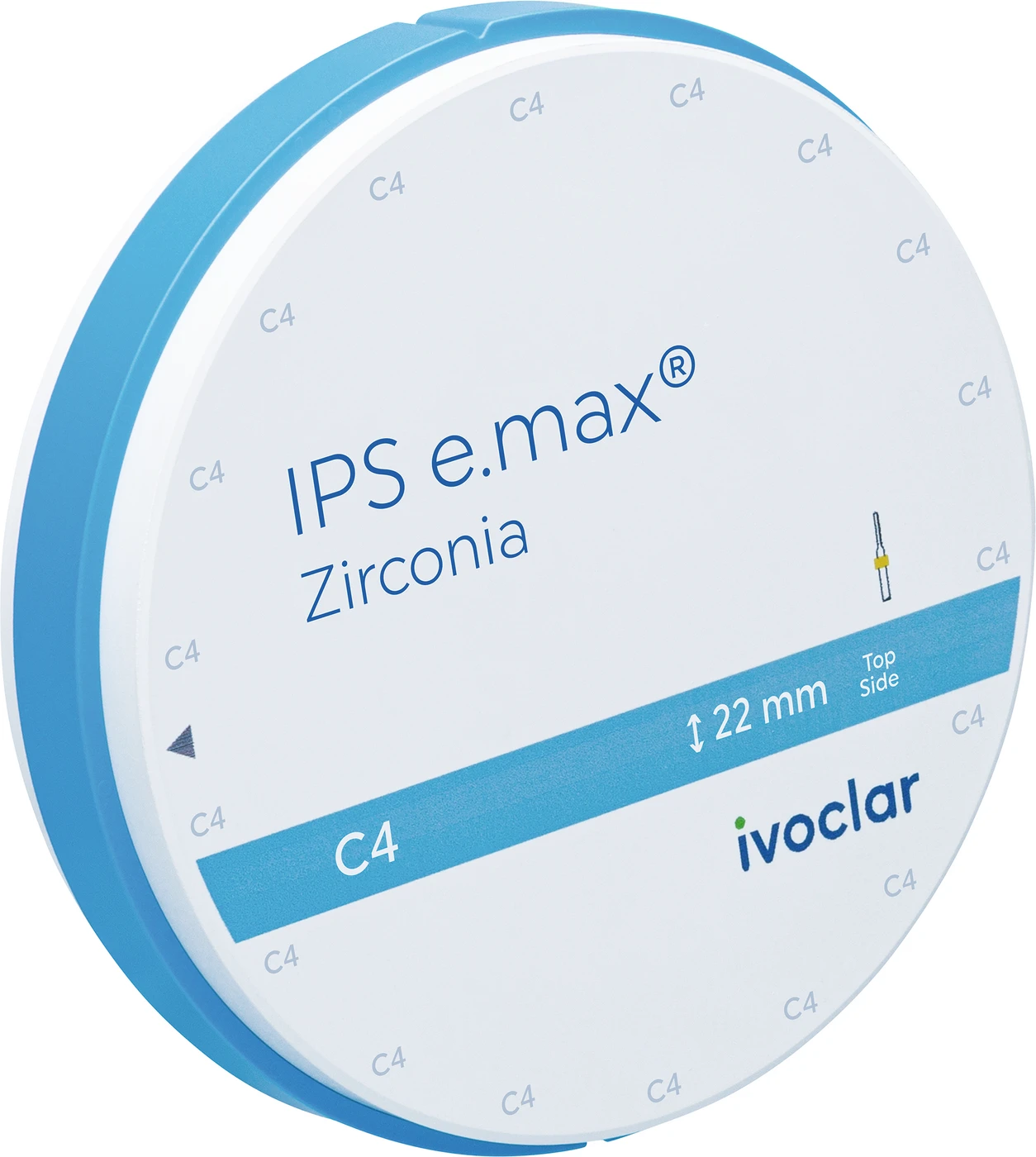 IPS e.max Zirconia Stück Ø 98,5 mm, H: 22 mm, C4