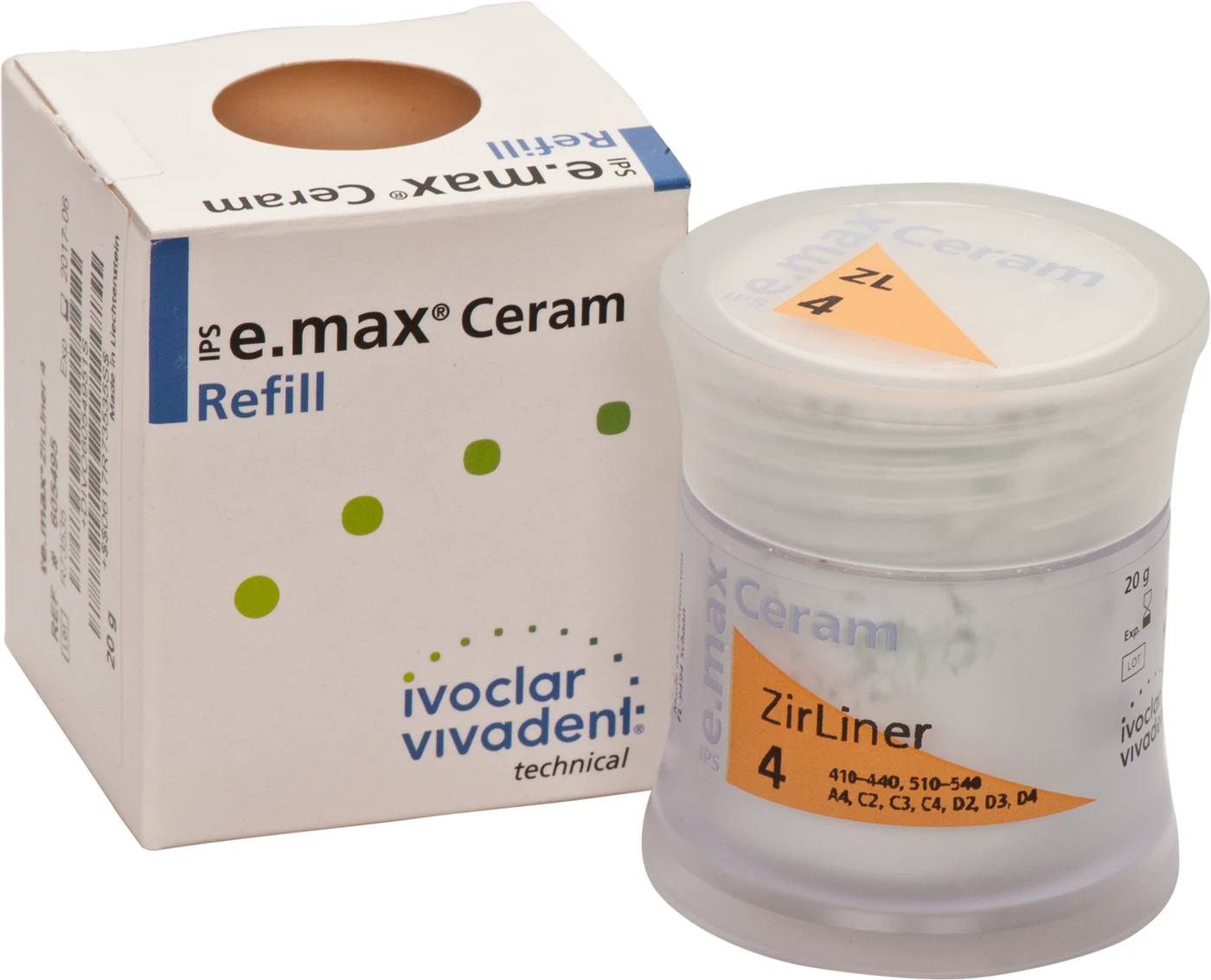 IPS e.max® Ceram Dose 20 g Pulver zirliner 4