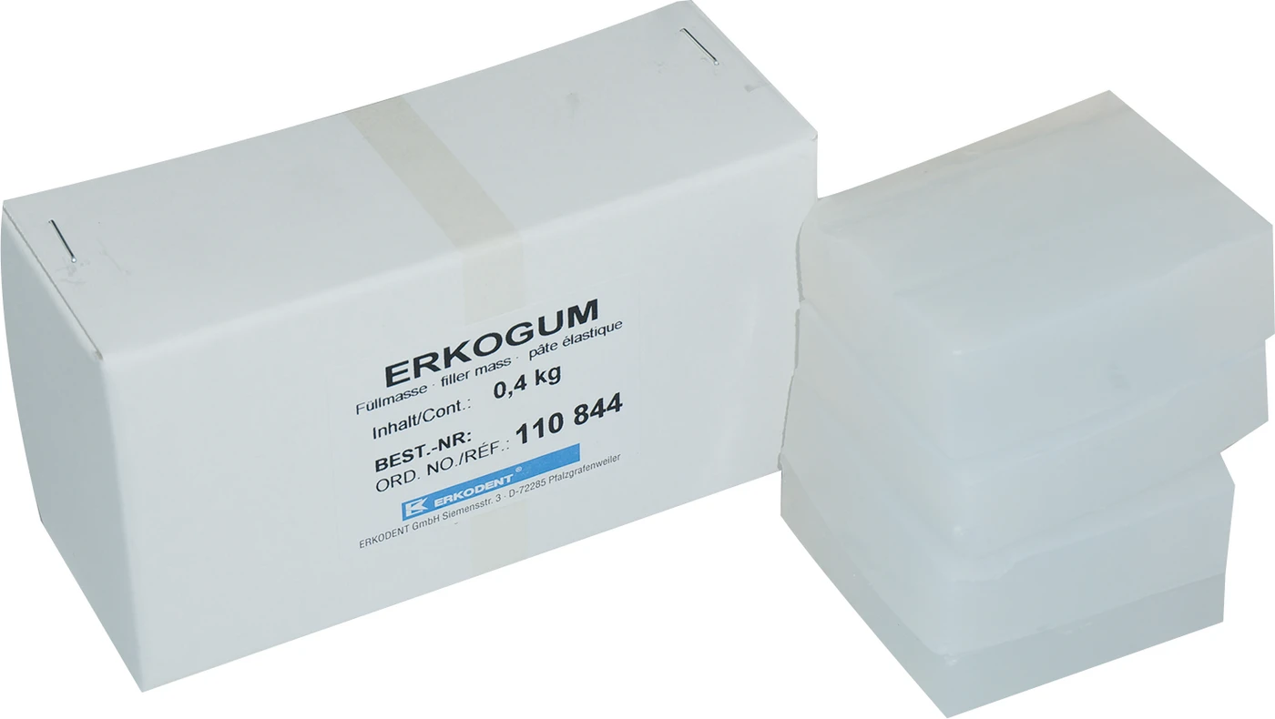 ERKOGUM Packung 400 g transparent