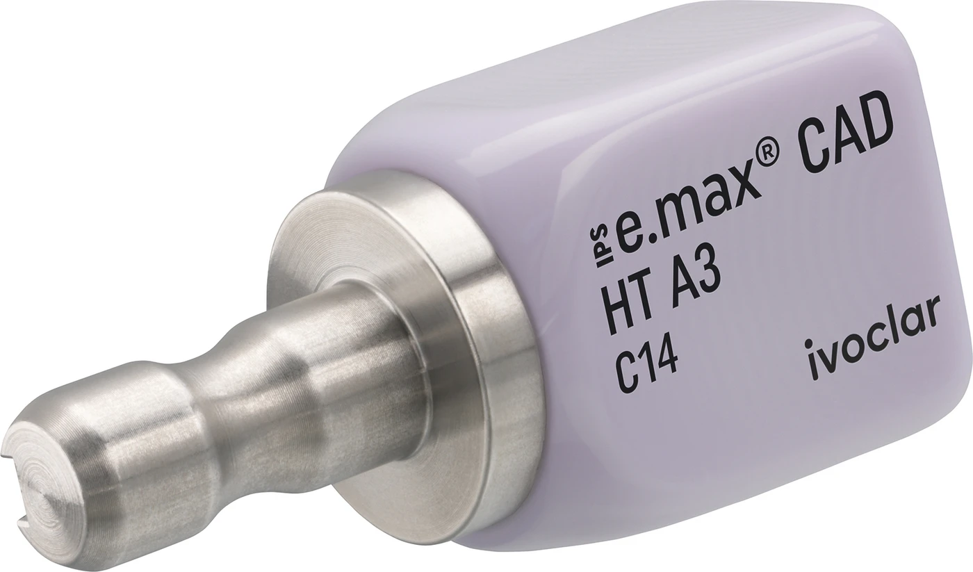 IPS e.max CAD for CEREC/inLab Packung 5 Stück Gr. C14, A3 HT