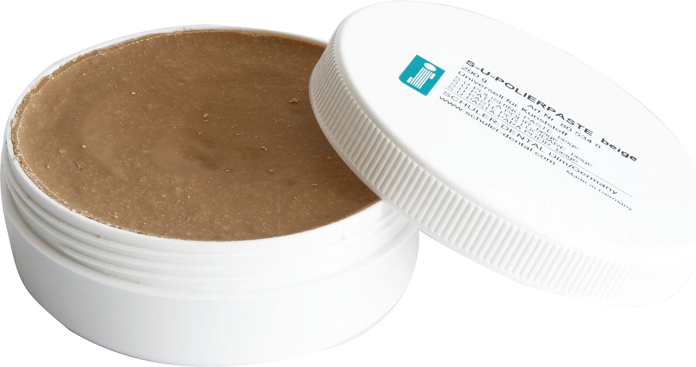 S-U-Polierpasten Dose 290 g Paste beige, universal für Kunststoff