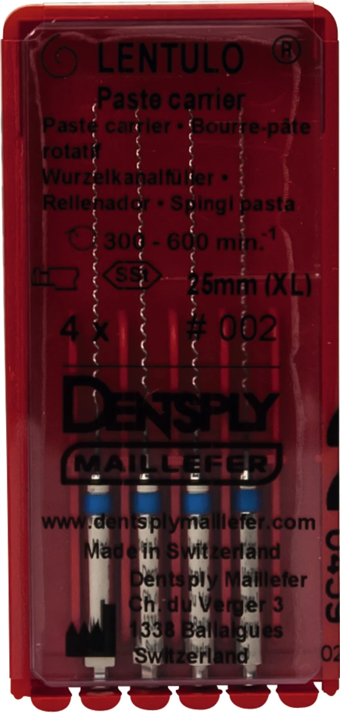 Wurzelkanalfüller "LENTULO®" Packung 4 Stück 25 mm, Gr. 2