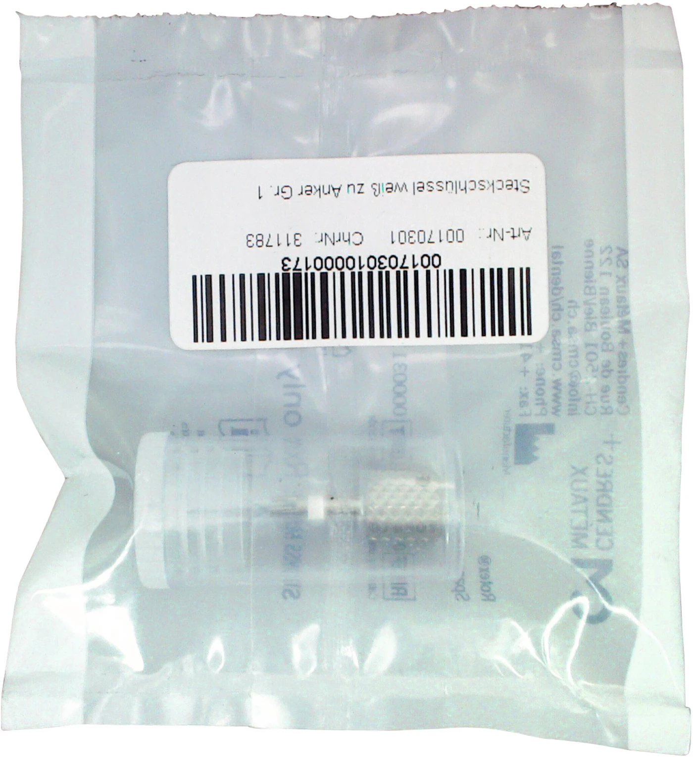 Rotex® Stück Steckschlüssel weiß Größe 1 Rotex® Stück Steckschlüssel weiß Größe 1