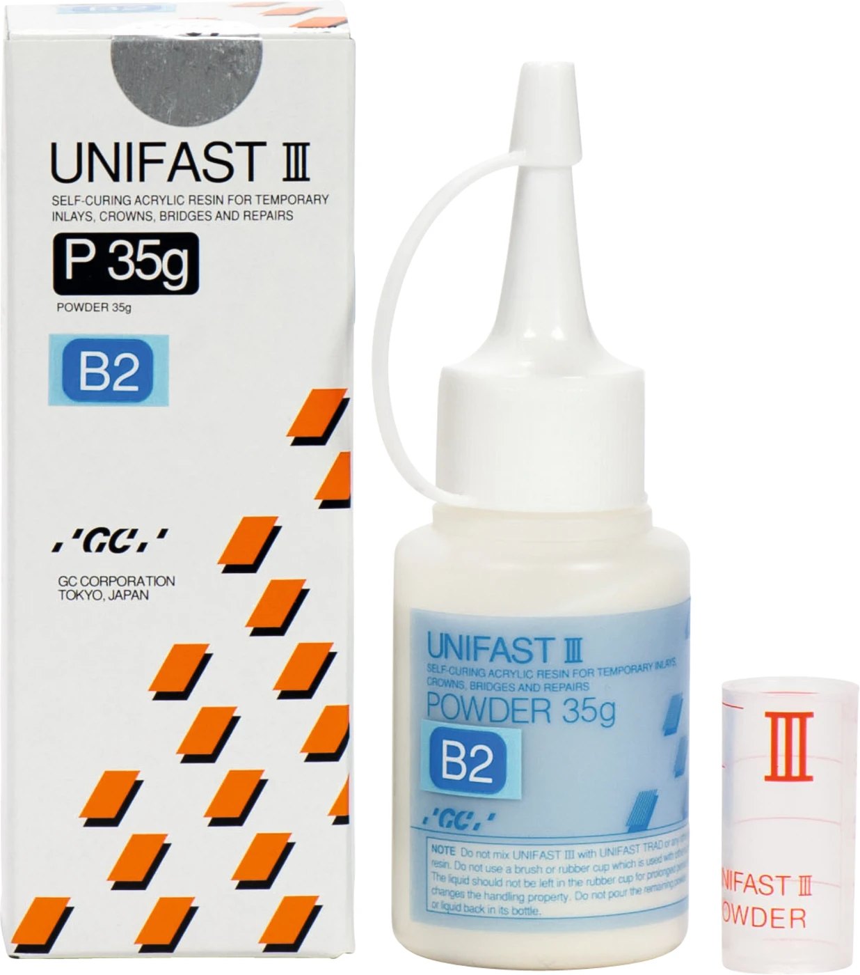 GC UNIFAST III Nachfüllpackung 35 g Pulver B2