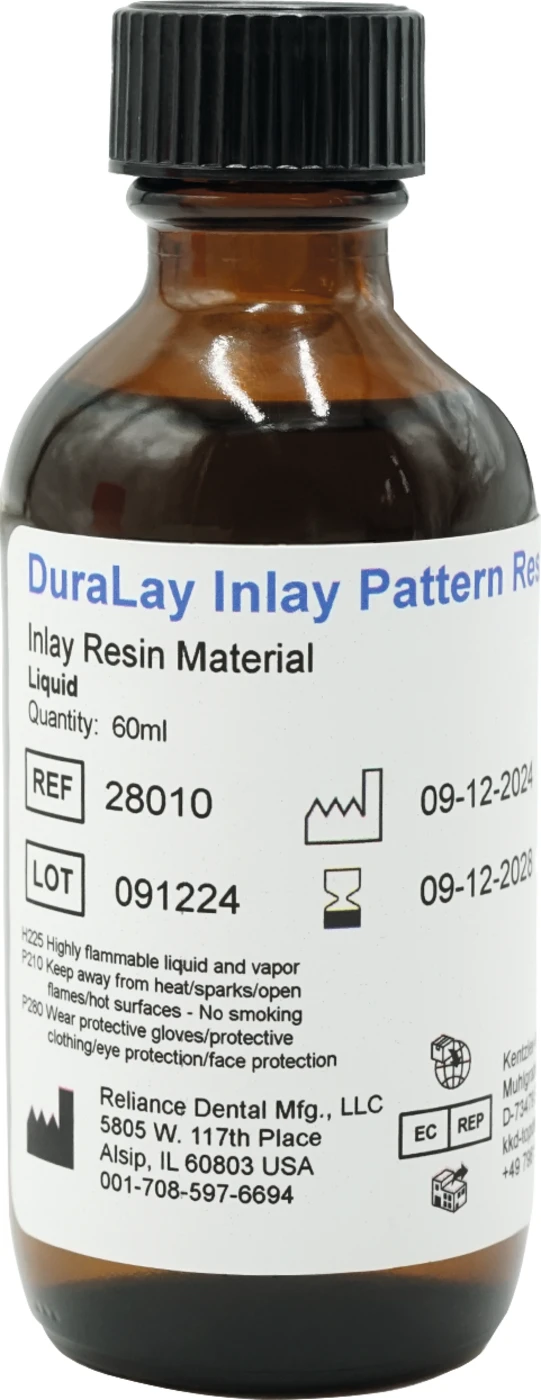 DuraLay Inlay Pattern Resin Packung 60 ml Flüssigkeit