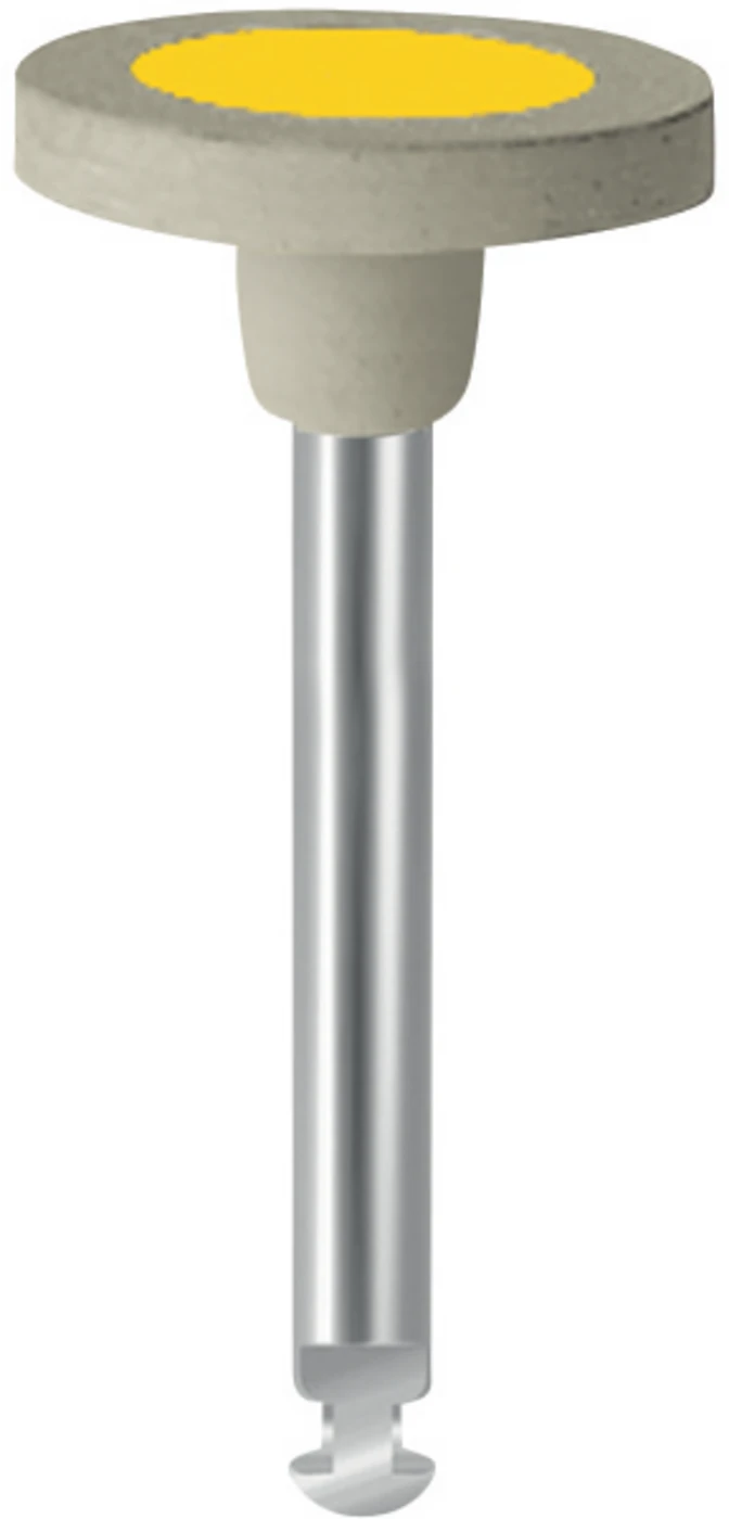 EVE DIAPOL® Stück grau fein, RA, Figur Rad, 11 x 2 mm