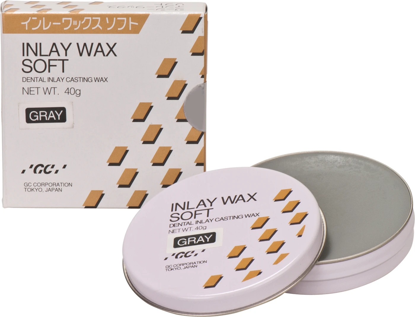 INLAY WAX SOFT Dose 40 g grau