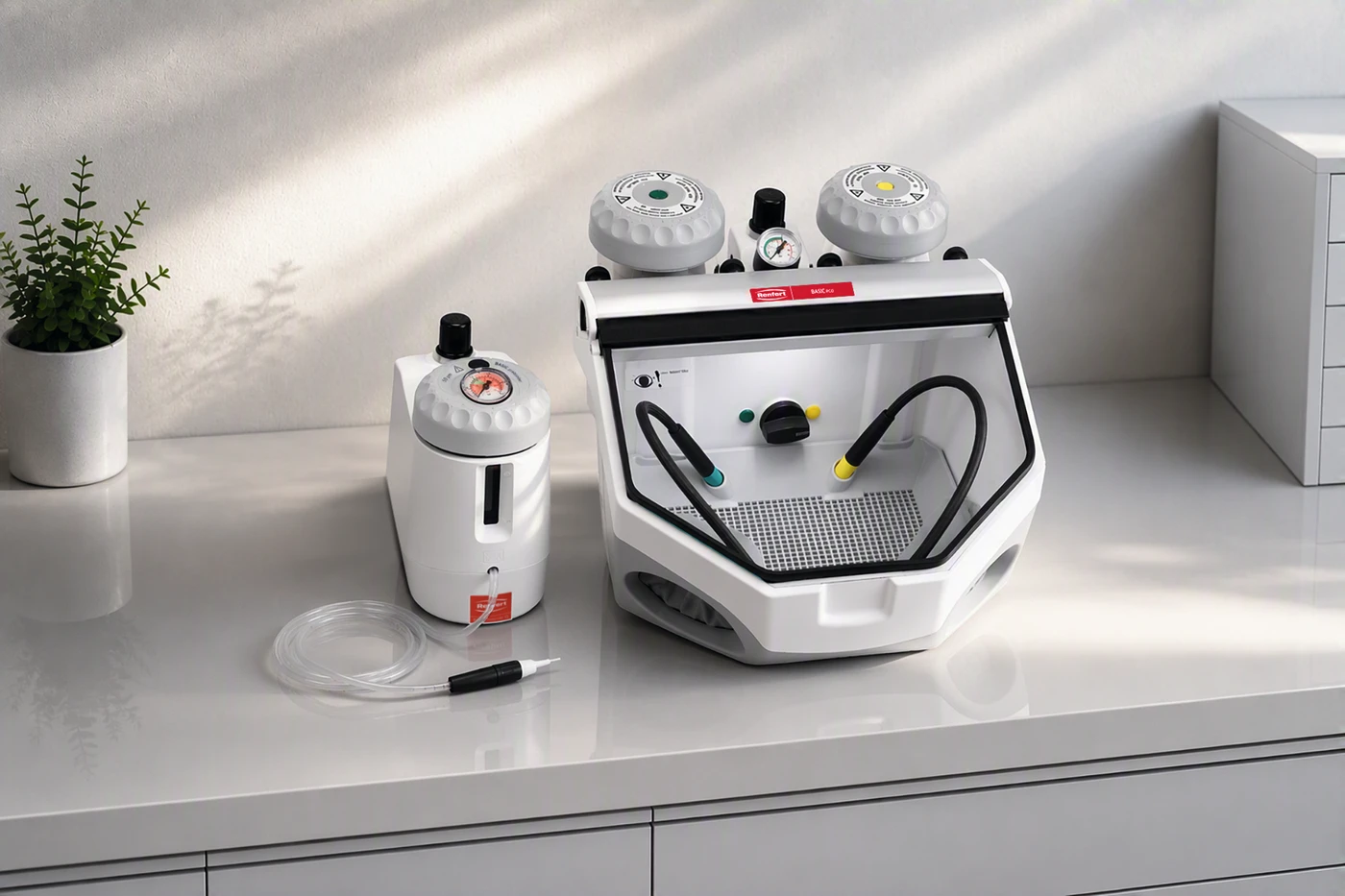 Basic prebonder XS Stück mit Basic prebonder-Tank weiß, inklusive Zubehör