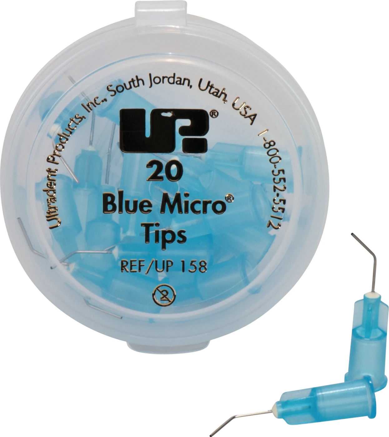 Blue Micro® Tip Packung 20 Blue Micro Tips, Ø 0,5 mm