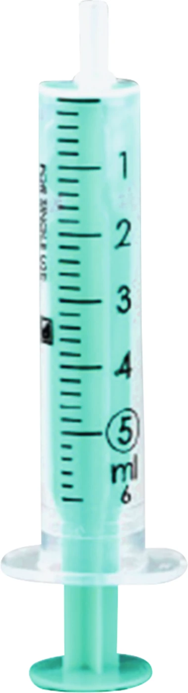 Einmalspritzen Packung 100 Stück 5 ml
