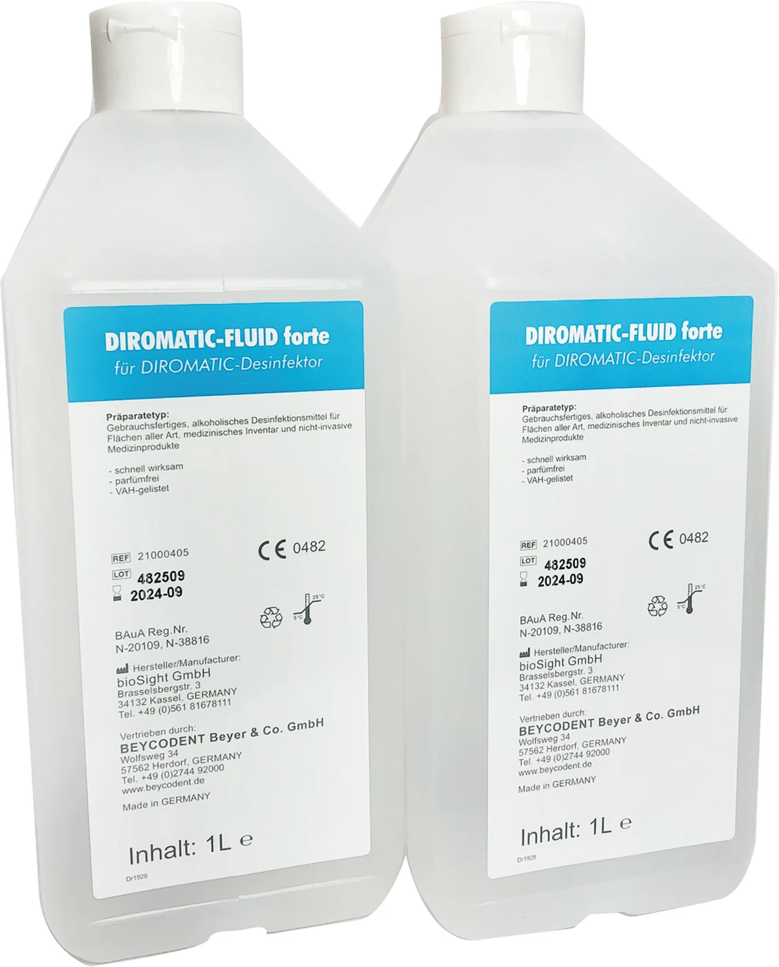 DIROMATIC®-FLUID forte Karton 2 x 1 Liter Flasche