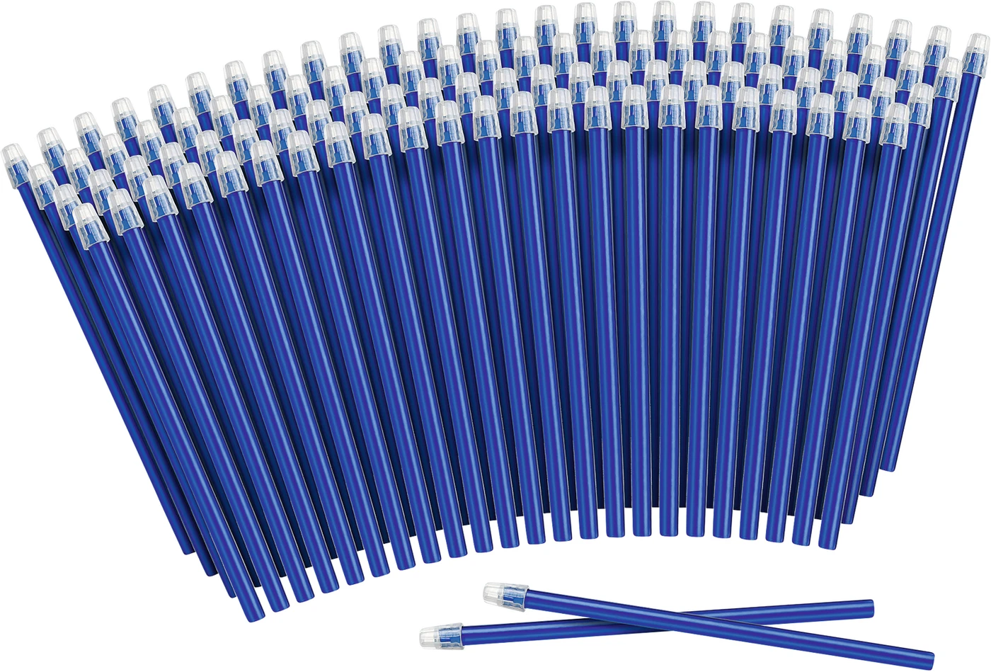 TOP FLEX Speichelsauger Packung 100 Stück dunkelblau