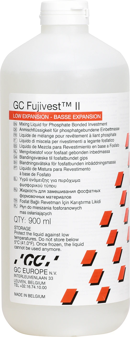 GC Fujivest II® Flasche 900 ml Flüssigkeit Low